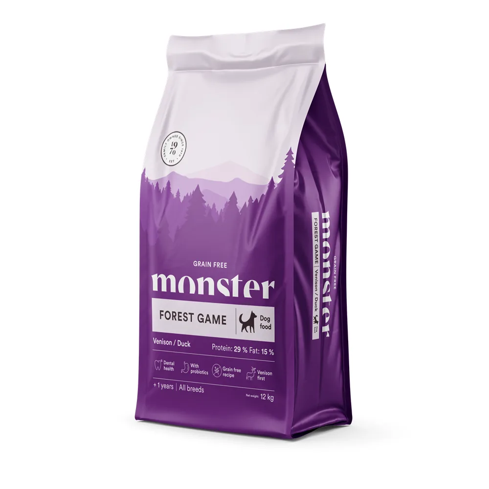 Monster Dog Grain Free Forest vilt 12 kg – hundfoder Monster Dog Grain Free Forest vilt 12 kg – hundfoder