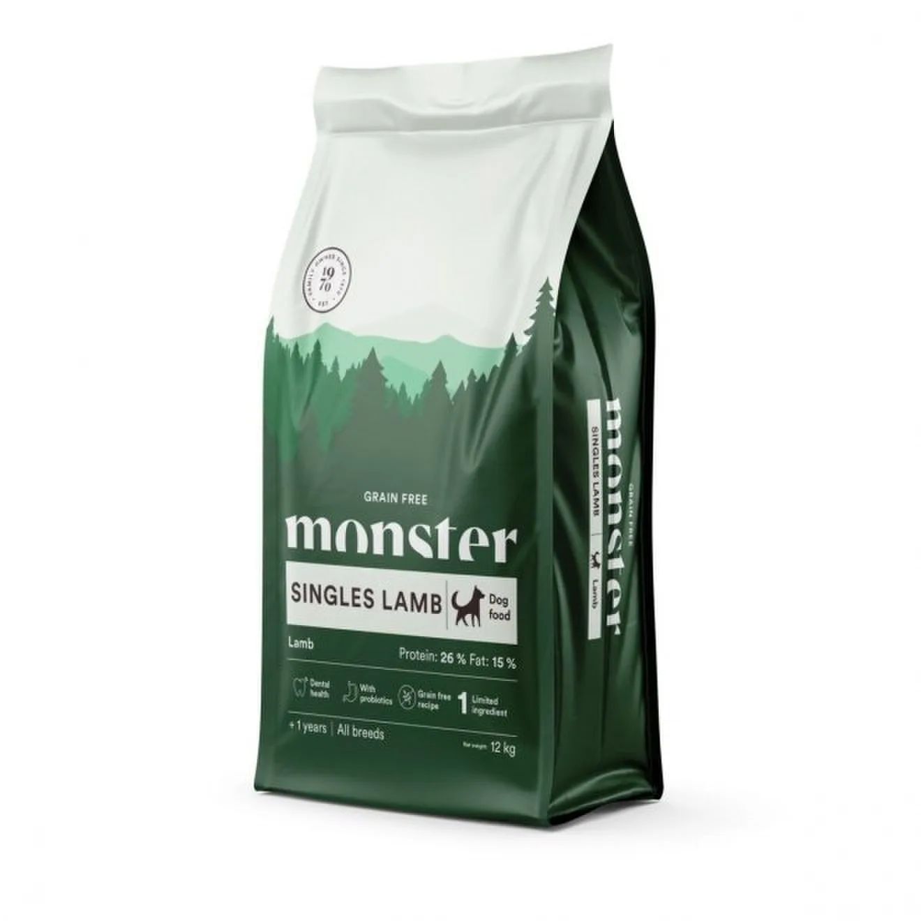Monster Dog Grain Free Singles lamm 12 kg – hundfoder Monster Dog Grain Free Singles lamm 12 kg – hundfoder