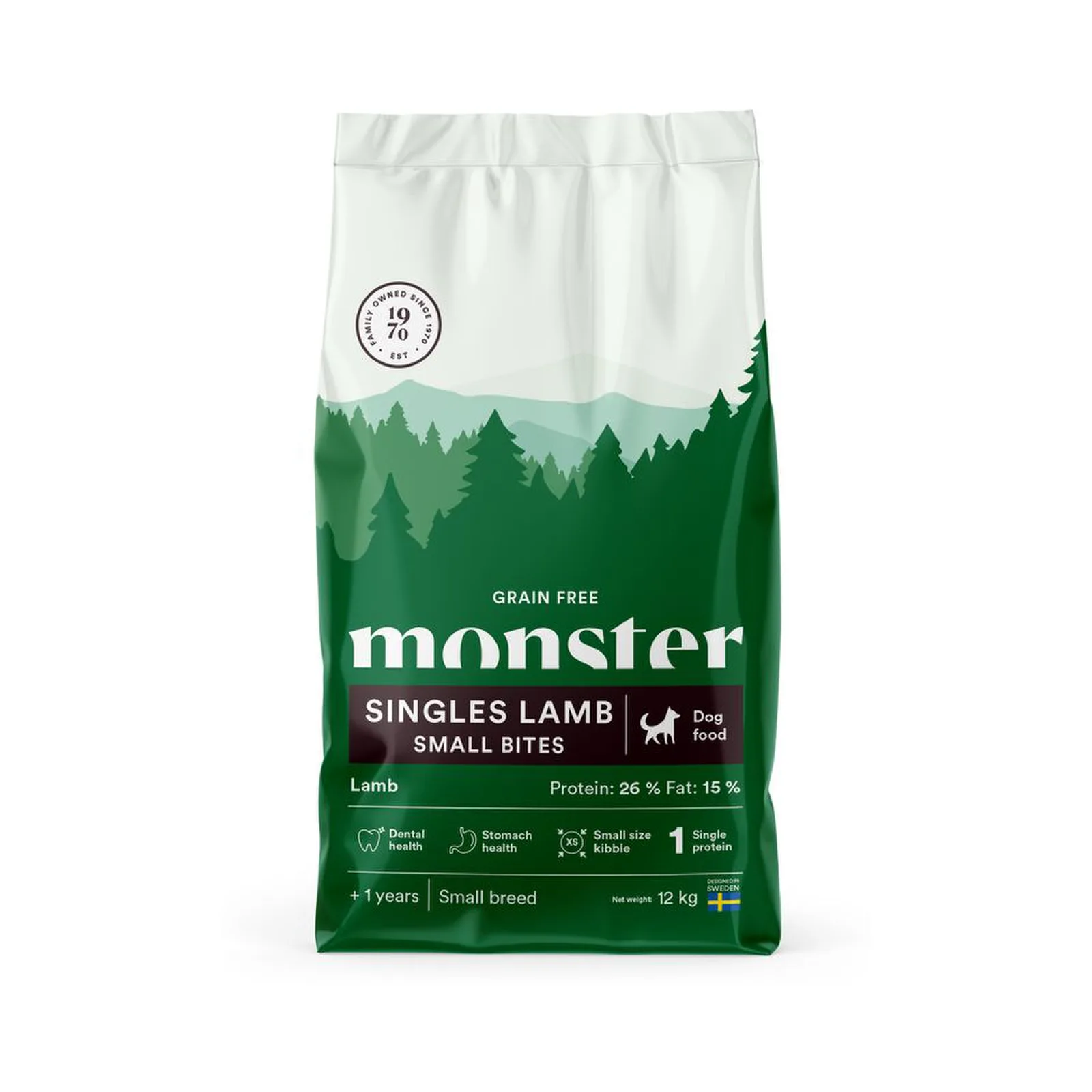 Monster Dog Grain Free Singles lamm Small Bites 12 kg – hundfoder Monster Dog Grain Free Singles lamm Small Bites 12 kg – hundfoder