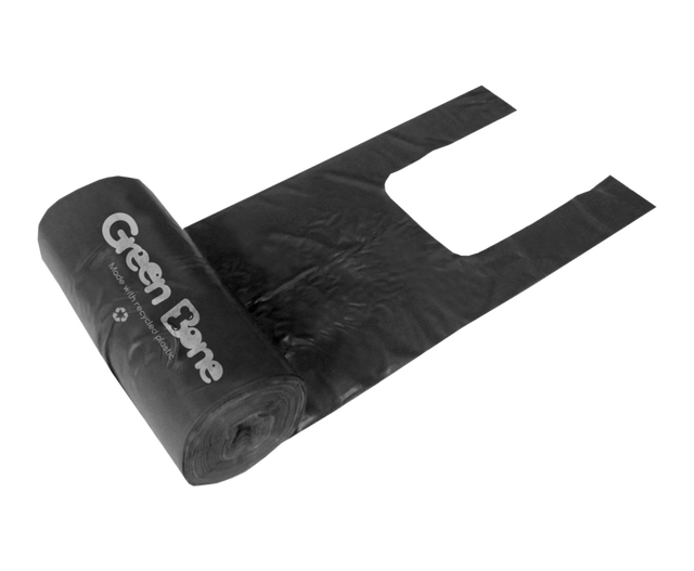 Green Bone handtag svart