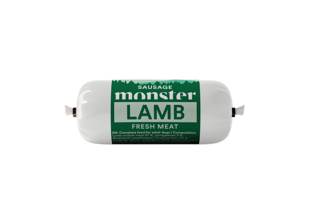 Monster Dog Sausage Lamb 80g