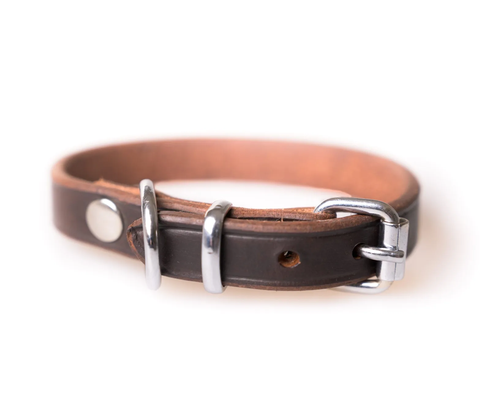 Active Canis Leather halsband