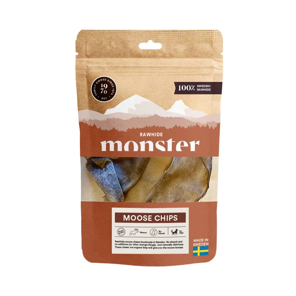 Monster Raw Moose Chips Påse 10 st
