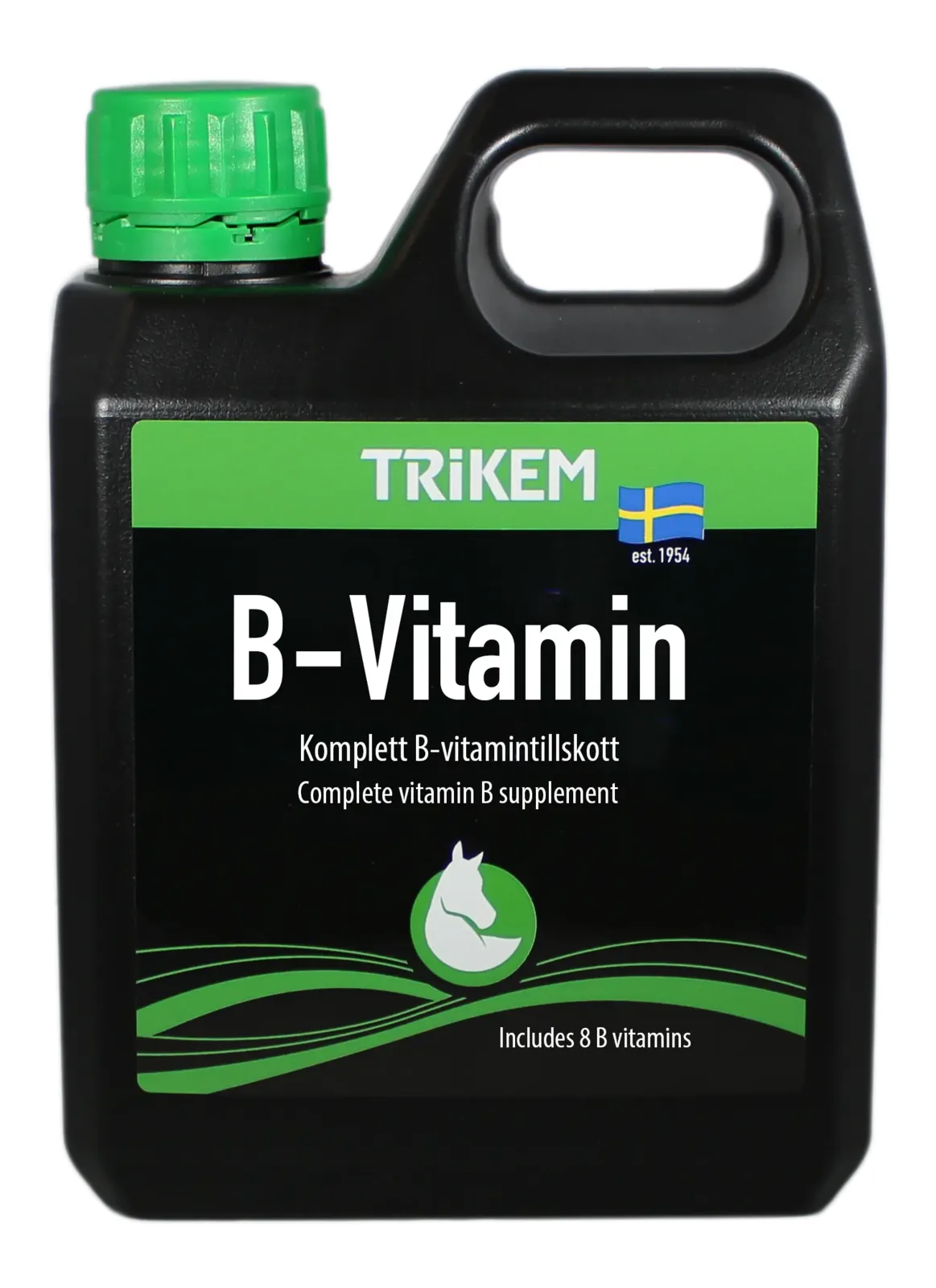 B-Vitamin liquid 1000 ml – tillskott för häst från Trikem
