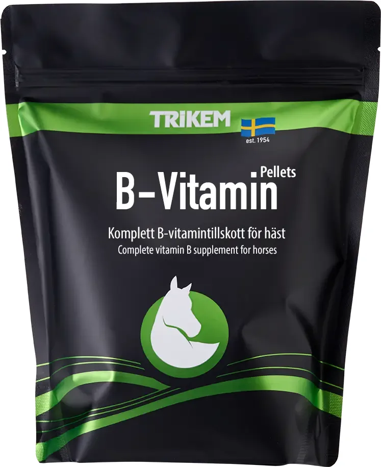 B-Vitamin Pellets 1000 g – tillskott för häst från Trikem