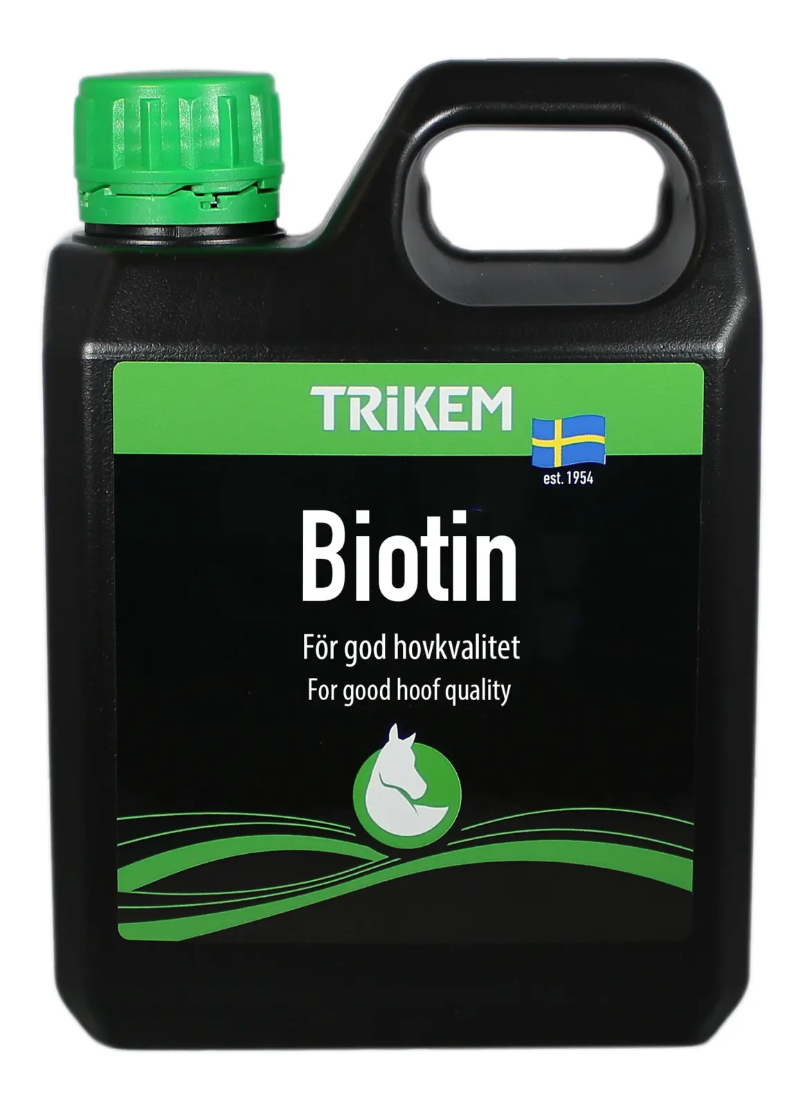 Biotin Liquid 1000 ml – tillskott för häst från Trikem