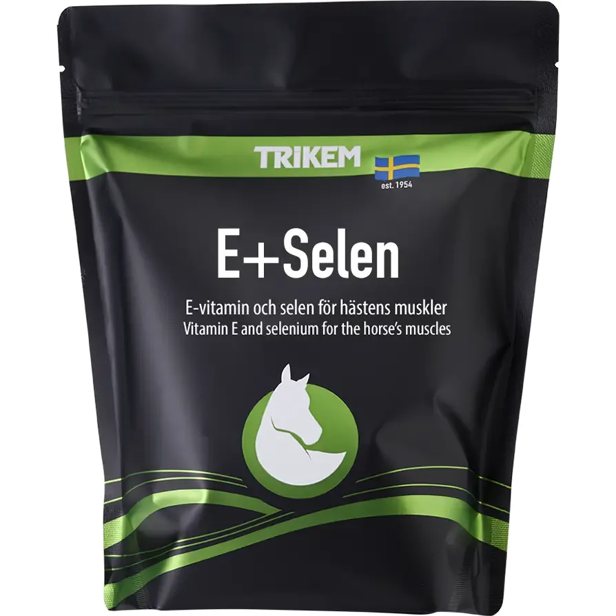 E + selen 1000 g – tillskott för häst från Trikem