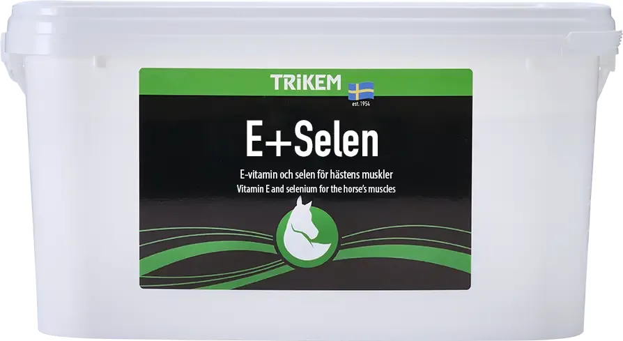 E + selen 4000 g – tillskott för häst från Trikem