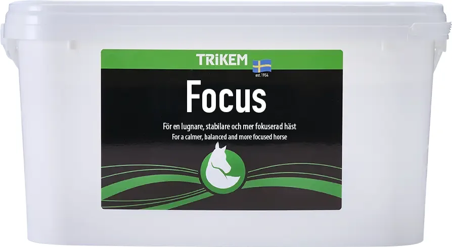 Focus 4000 g – tillskott för häst från Trikem