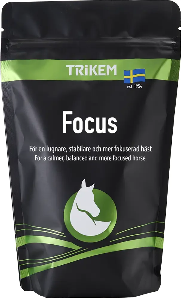 Focus 600 g – tillskott för häst från Trikem