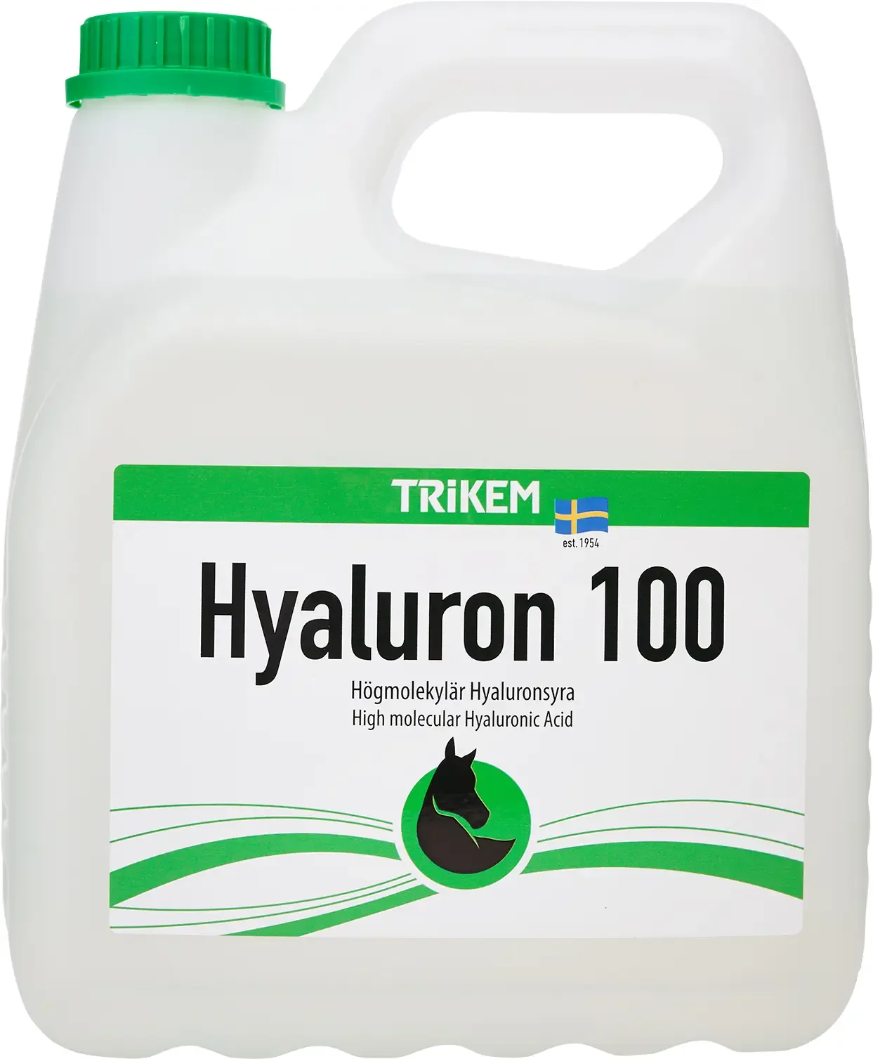 Hyaluron 100 3000 ml – tillskott för häst från Trikem