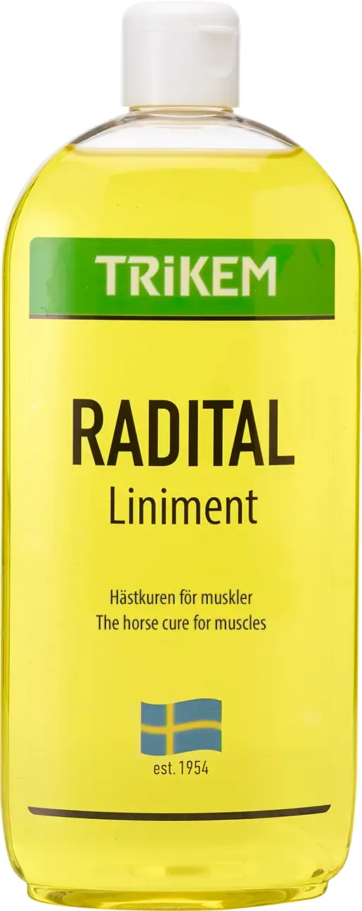 RADITAL LinimentGel 500 ml – tillskott för häst från Trikem