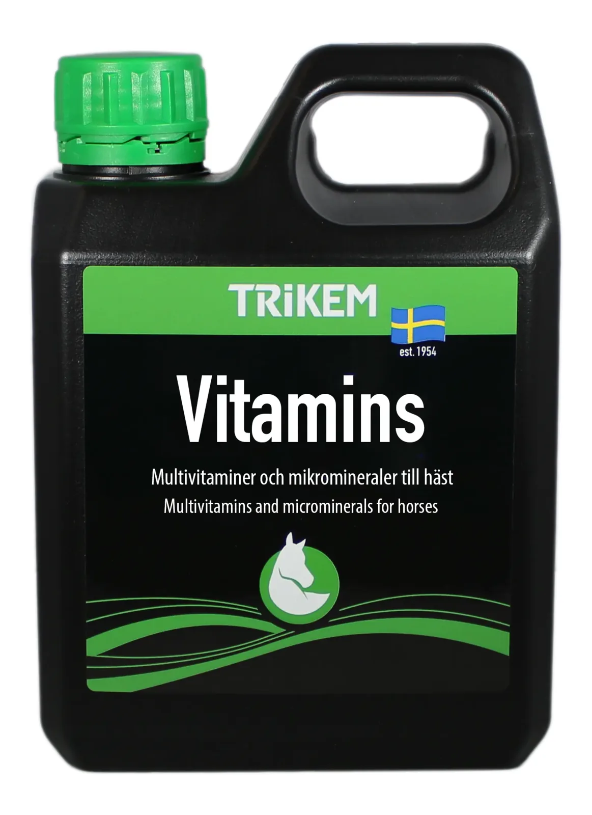 Vitamins liquid 1000 ml – tillskott för häst från Trikem