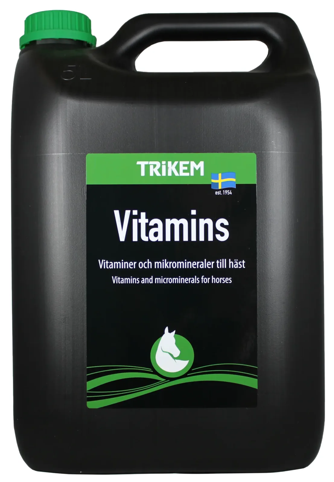 Vitamins liquid 5000 ml – tillskott för häst från Trikem